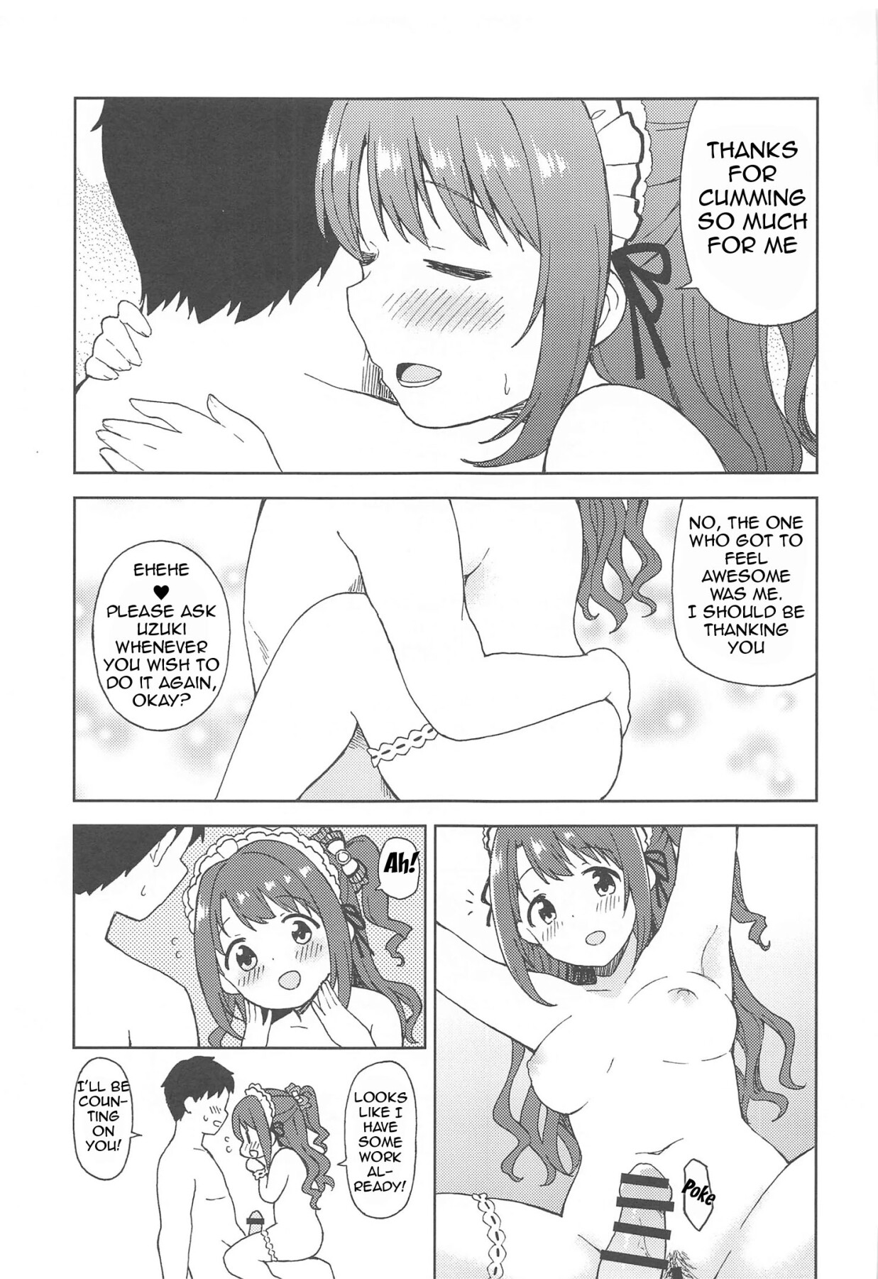 Hentai Manga Comic-Uzuki Will Do Her Best At Lewd Services!-Read-24